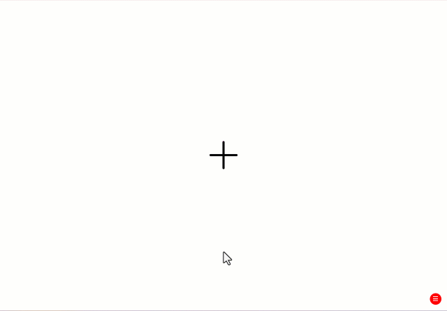 A gif of an example change blindness from the participant's view. An image of a cartoon house scene is shown, masked by a grey box and then shown again. The second presentation the roof colour has changed. The button 'I see the difference!is clicked and the text 'roof colour' is entered in a text box.'